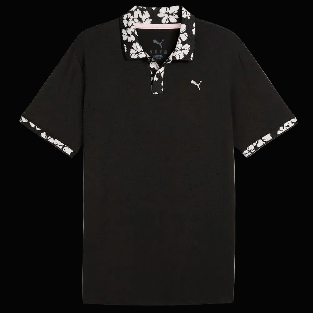 Puma Modalon Floral Rib Polo