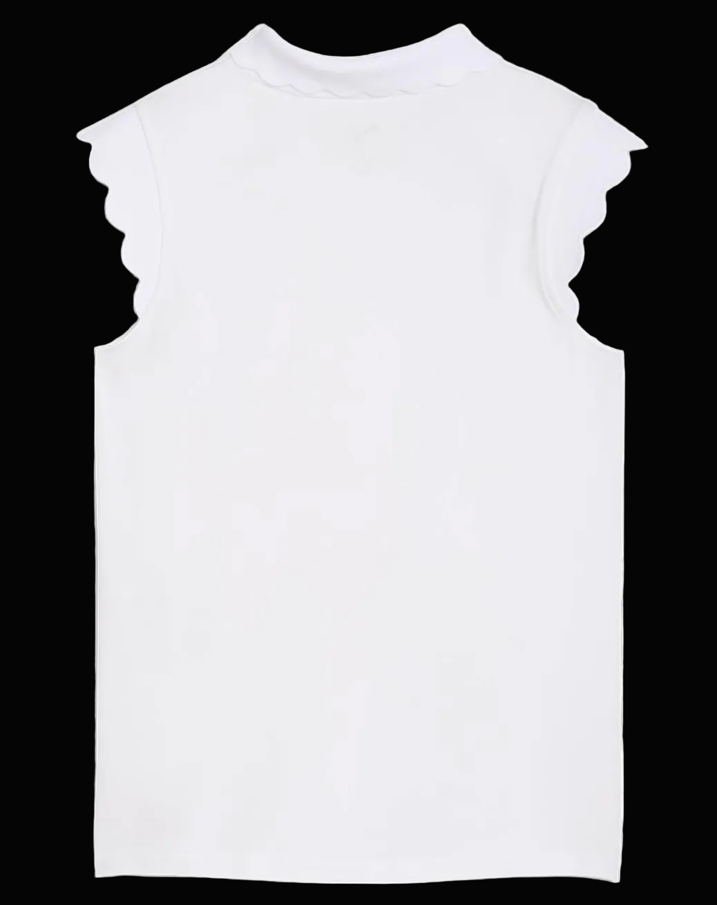 Puma Girls Cloudspun Scallop Polo
