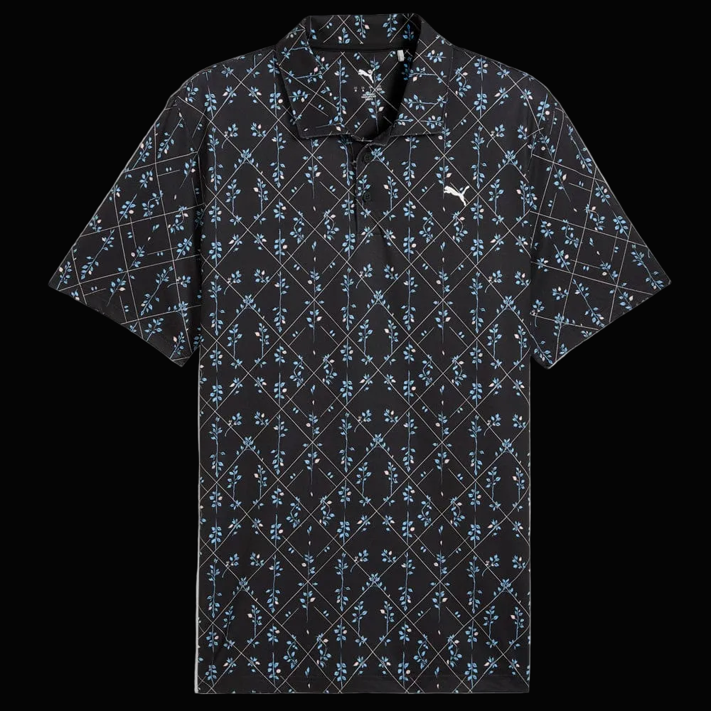Puma Cloudspun Argyle Bloom Polo