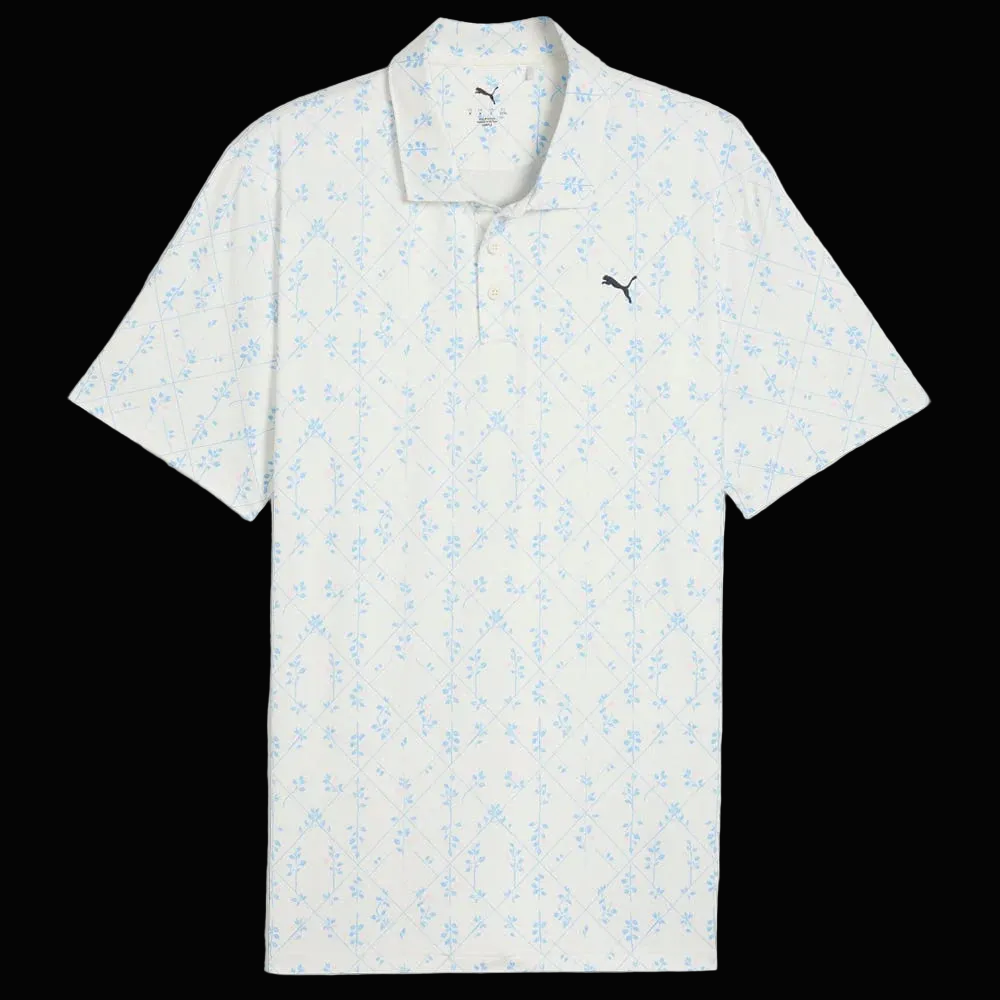 Puma Cloudspun Argyle Bloom Polo