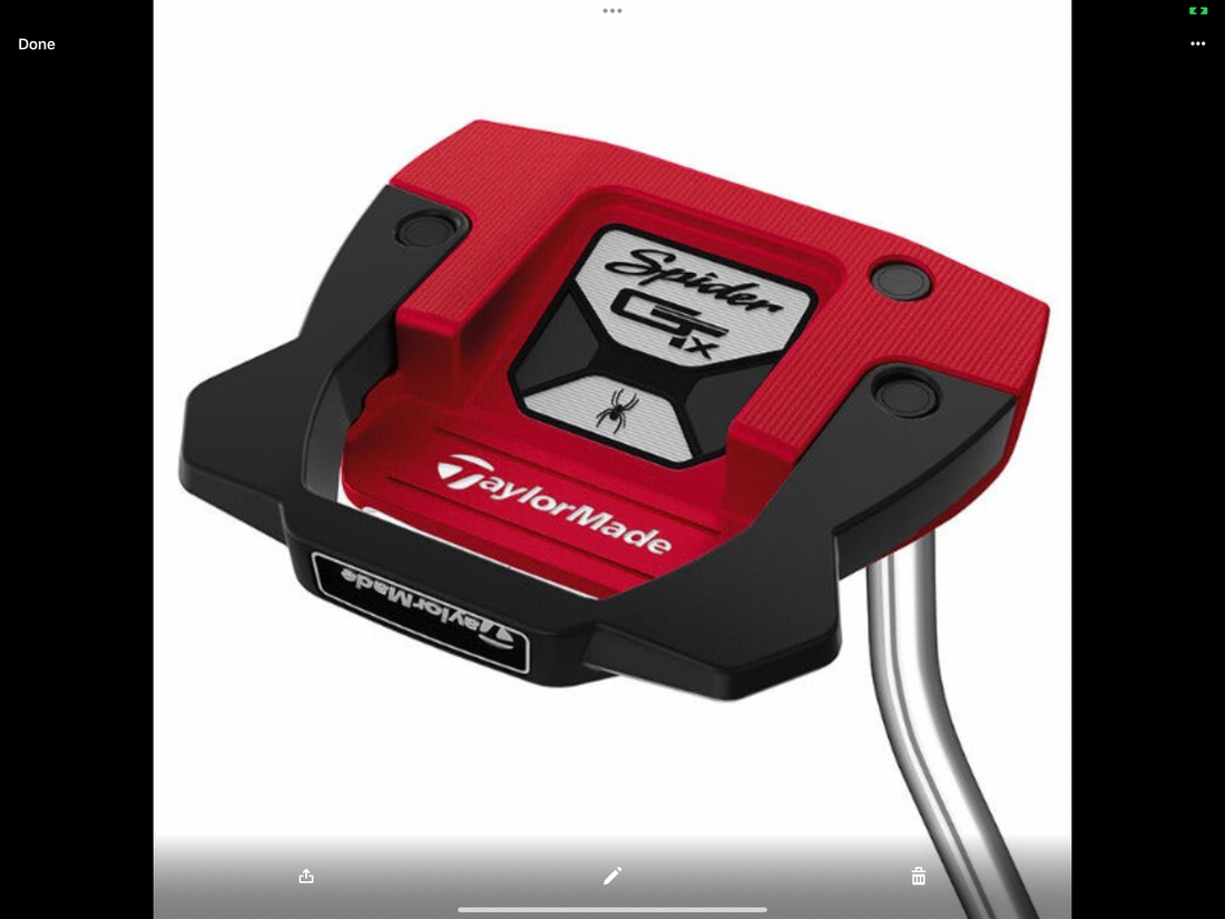 Spider GT X Small Slant Putter (Red)