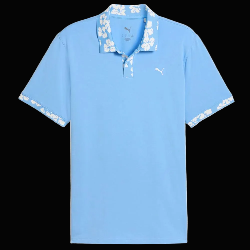 Puma Modalon Floral Rib Polo