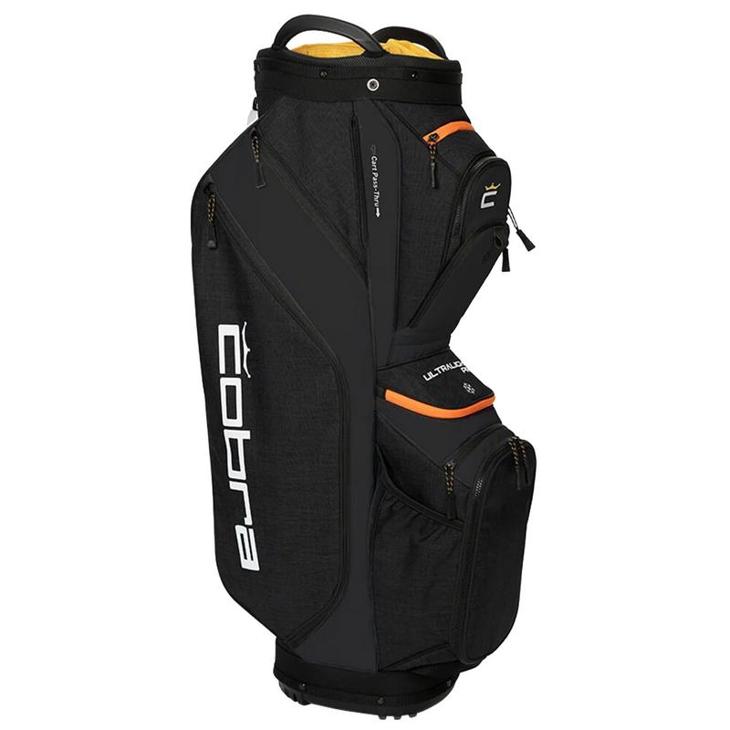 Ultralight Pro Cart Bag (Black/Orange/Yellow)
