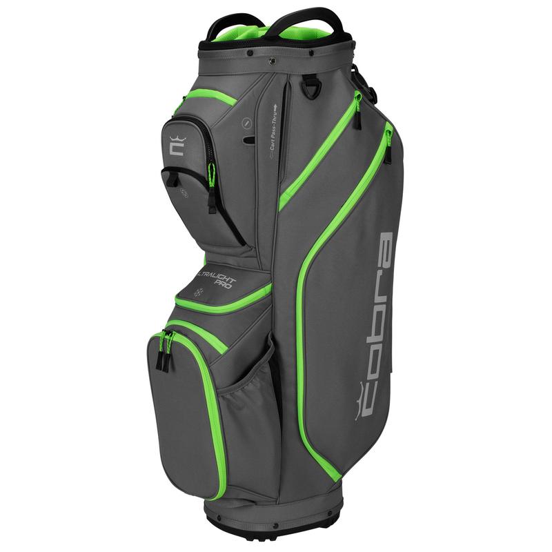 Ultralight Pro Cart Bag (Grey/Lime)