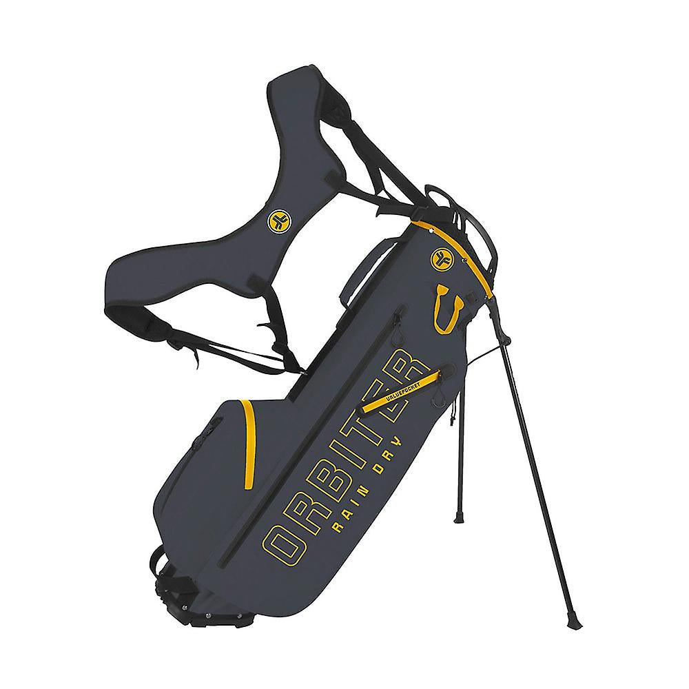 FastFold Orbiter Stand Bag (Charcoal/Yellow)